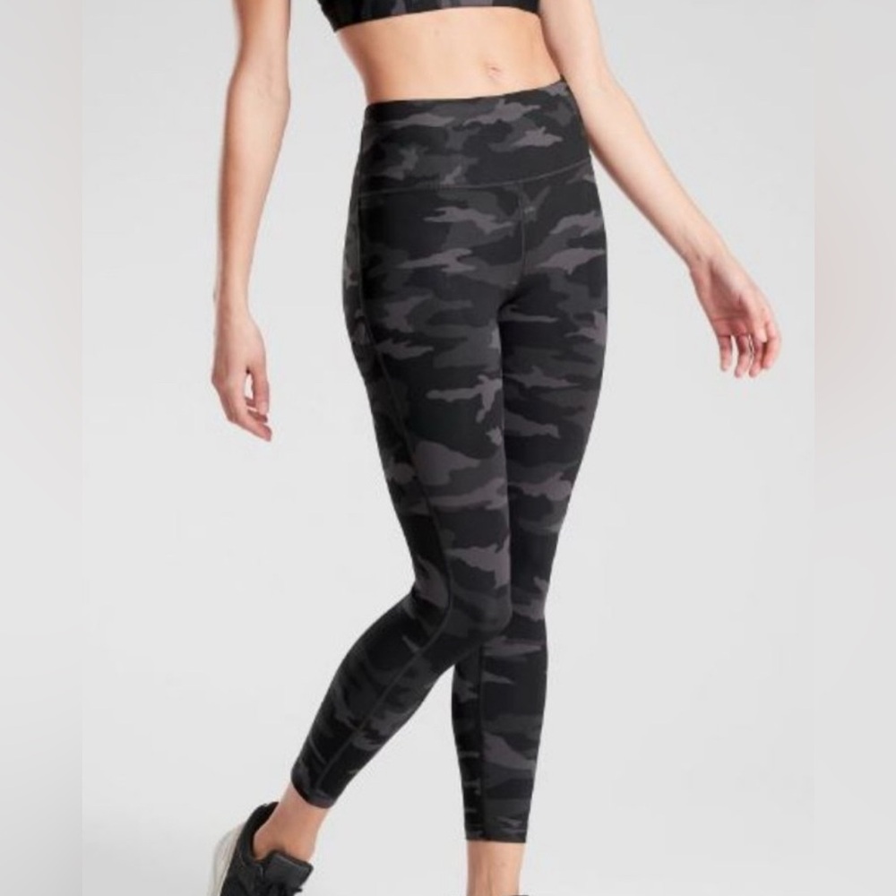 Athleta Black Camo Leggings